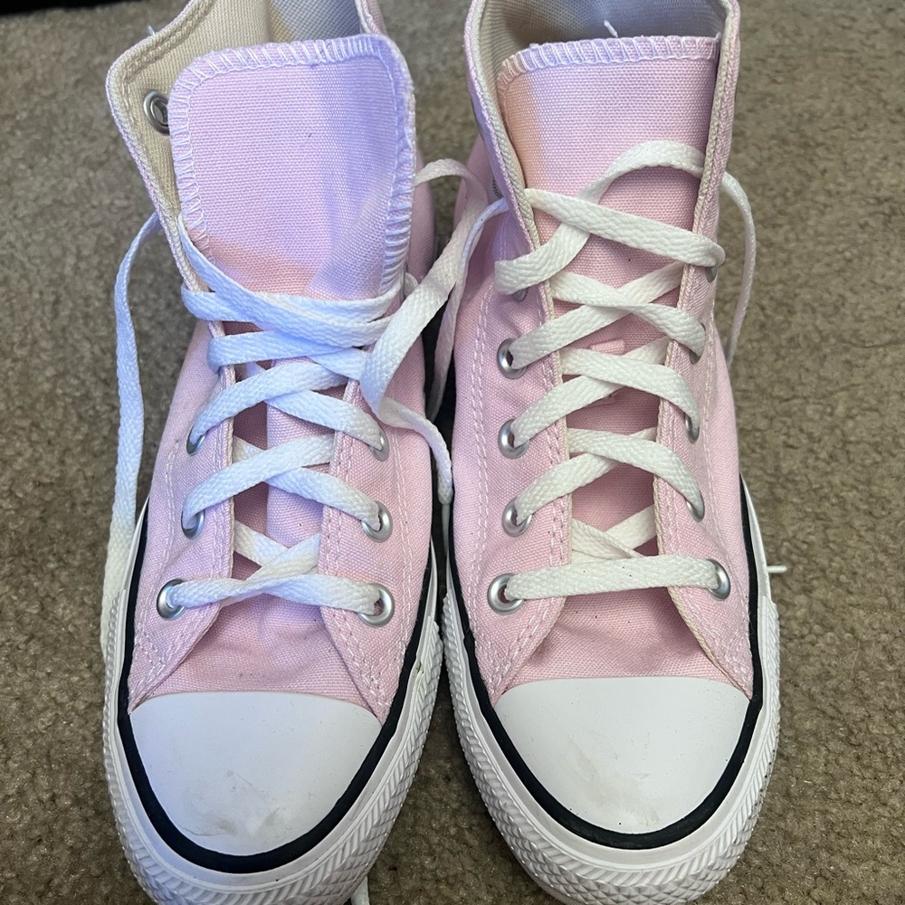 Converse Pink High-Top Sneakers